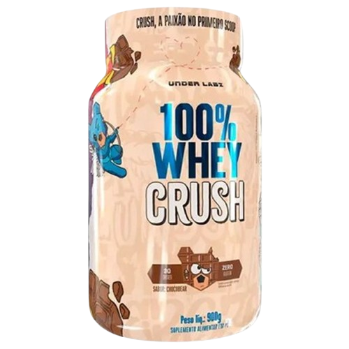 100% Whey Crush - 900g Sabor Chocobear - Under Labz
