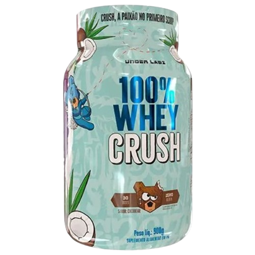 100% Whey Crush (900g) Sabor Cocobear - Under Labz
