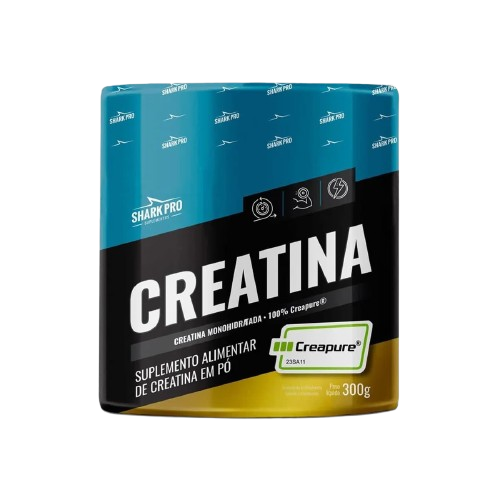 Creatina Monohidratada 100% Creapure 300g - Shark Pro