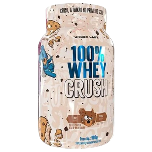 100% Whey Crush (900g) - Cookies Bear and Milk Cream - Under Labz
