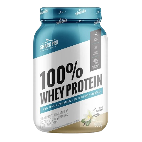 100% Whey Protein baunilha 900g - Shark Pro