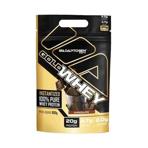 Gold Whey 900g Refil - Adaptogen - Chocolate