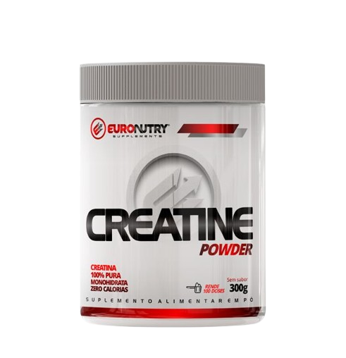 Creatina 100% Pura - Euronutry  300g