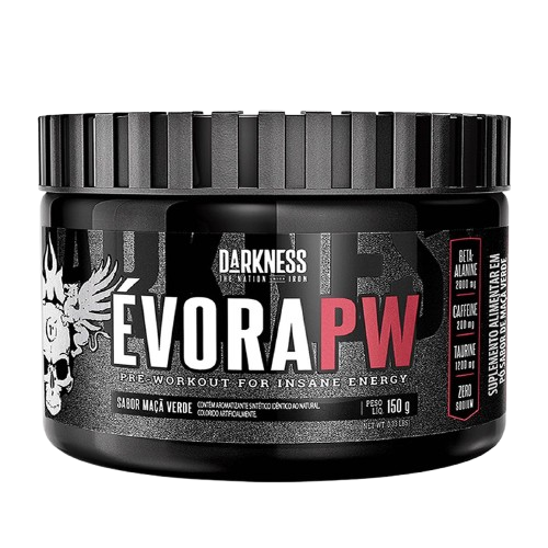 Pré-Treino Darkness Évora PW 300g Maça Verde