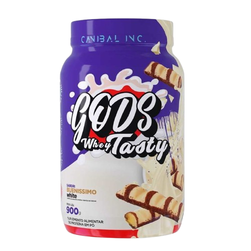Gods Whey Tasty 3w 900g - Canibal Inc - Sabor Bueníssimo
