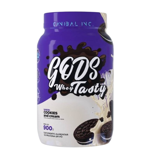 Gods Whey Tasty 3w 900g - Canibal Inc Sabor Cookies