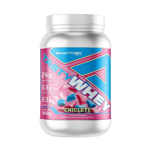 Tasty Whey 3W Gourmet Sabor Chiclete Com 900G - Adaptogen