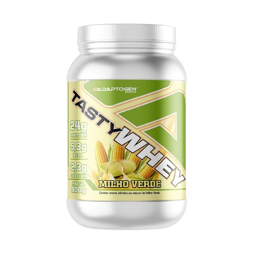 Tasty Whey Isolado Hidro Milho Verde Gourmet 900g Adaptogen