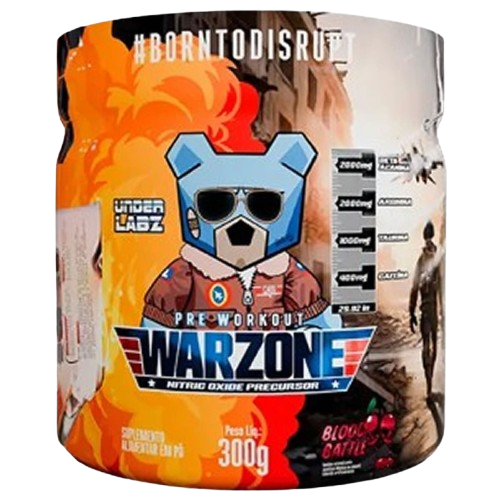 Under Labz Warzone Pré Treino 300g Blood Battle